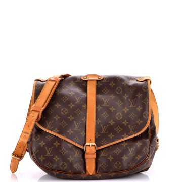 Saumur Handbag Monogram Canvas 35