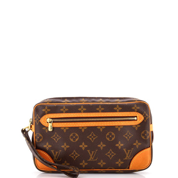 Marly Dragonne Clutch Monogram Canvas GM