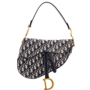 Saddle Handbag Oblique Canvas Medium