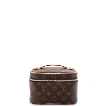 Nice Vanity Case Monogram Canvas Mini