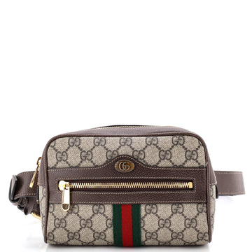 Ophidia Belt Bag GG Coated Canvas Small