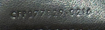 Classic Monogram Wallet on Chain Leather Embossed Leather Small