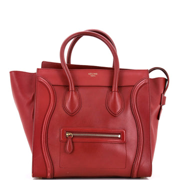 Luggage Bag Smooth Leather Mini