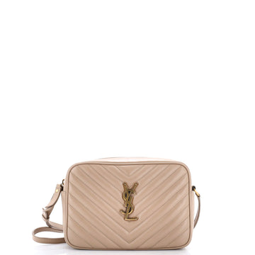 Lou Camera Bag Matelasse Chevron Leather Small