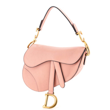 Saddle Handbag Leather Mini