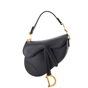 Saddle Handbag Leather Mini