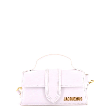 Le Bambino Top Handle Flap Bag Leather