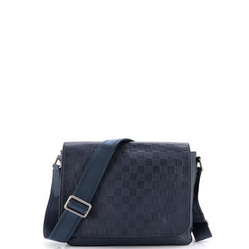 District Messenger Bag Damier Infini Leather PM