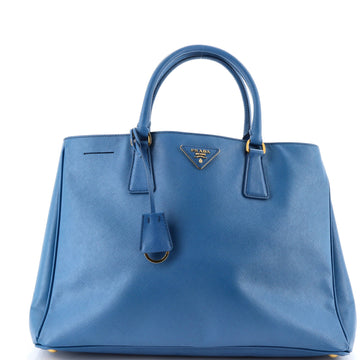Lux Open Tote Saffiano Leather Large