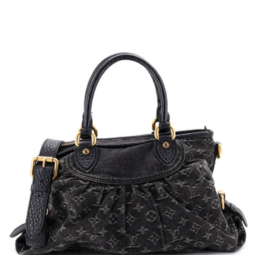 Neo Cabby Handbag Monogram Denim MM