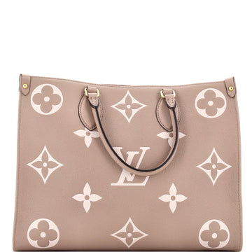 OnTheGo Tote Bicolor Monogram Empreinte Giant MM