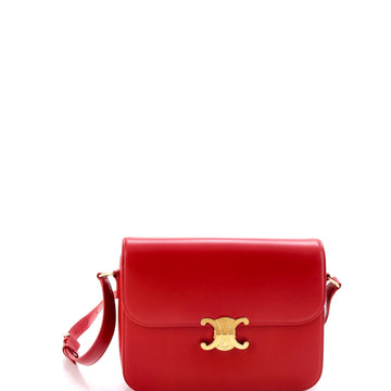Triomphe Shoulder Bag Smooth Calfskin Medium
