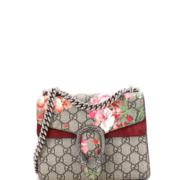 Dionysus Bag Blooms Print GG Coated Canvas Mini