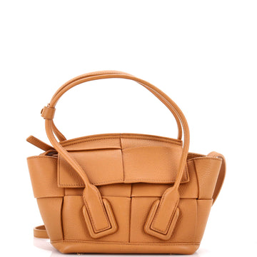 Arco Bag Maxi Intrecciato Leather Small