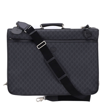 Retro Interlocking G Garment Bag GG Coated Canvas