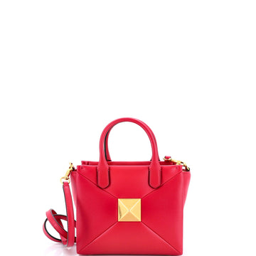 One Stud Top Handle Bag Leather Small