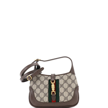 x Gucci The Hacker Project Jackie 1961 Hobo BB Coated Canvas Mini