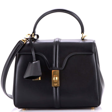 16 Top Handle Bag Smooth Calfskin Small
