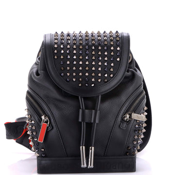Explorafunk Backpack Spiked Leather Small