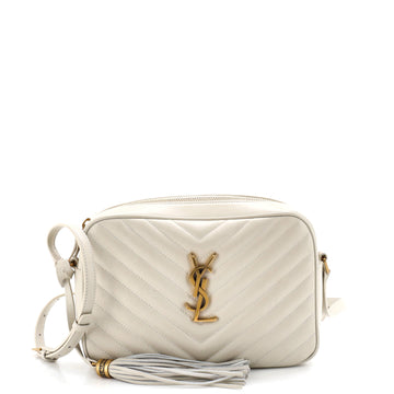 Lou Camera Bag Matelasse Chevron Leather Small