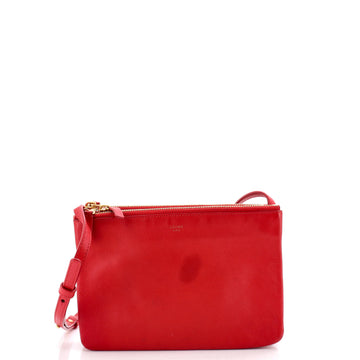 Trio Crossbody Bag Leather Small
