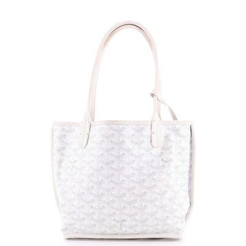 Anjou Reversible Tote Coated Canvas Mini
