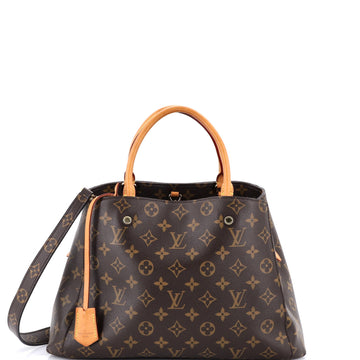 Montaigne Handbag Monogram Canvas MM
