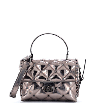 Candystud Top Handle Bag Leather Medium