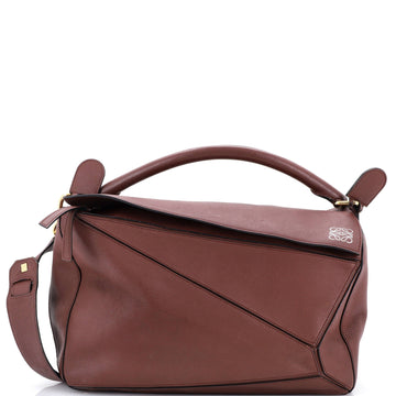 Puzzle Bag Leather Large