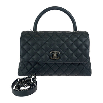 Top Quality Chanel Leather Coco Handle Large Handbag