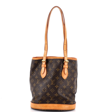 Petit Bucket Bag Monogram Canvas