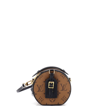 Mini Boite Chapeau Bag Reverse Monogram Canvas