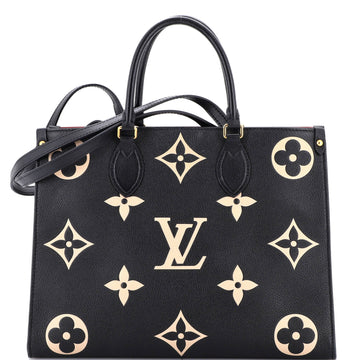 OnTheGo Tote Bicolor Monogram Empreinte Giant MM
