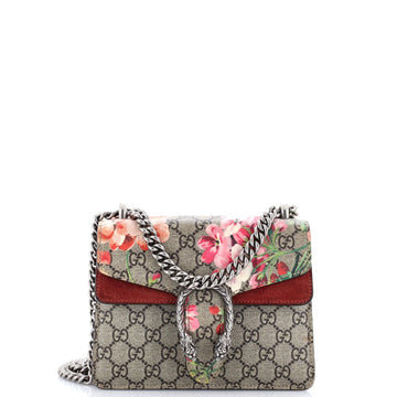 Dionysus Bag Blooms Print GG Coated Canvas Mini