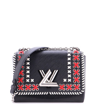 Twist Handbag Whipstitch Epi Leather MM