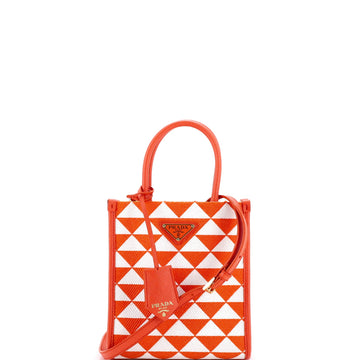 Symbole Shopper Tote Jacquard Mini