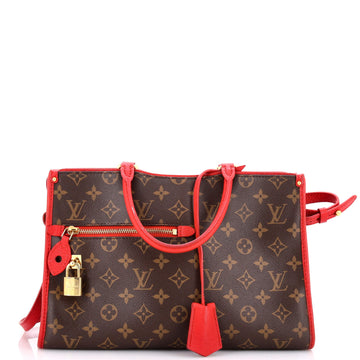 Popincourt NM Handbag Monogram Canvas with Leather PM