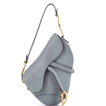 Saddle Handbag Leather Medium