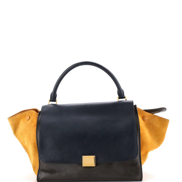 Tricolor Trapeze Bag Leather Medium