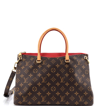 Pallas Tote Monogram Canvas with Leather