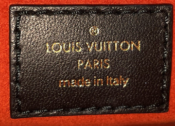 Coussin Bag Monogram Embossed Leather BB