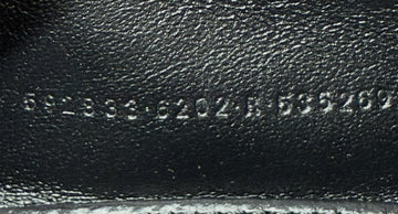 Hourglass Top Handle Bag Leather Embossed Leather XS