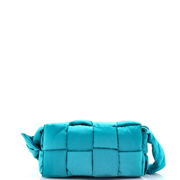 Padded Tech Cassette Crossbody Bag Intrecciato Nylon