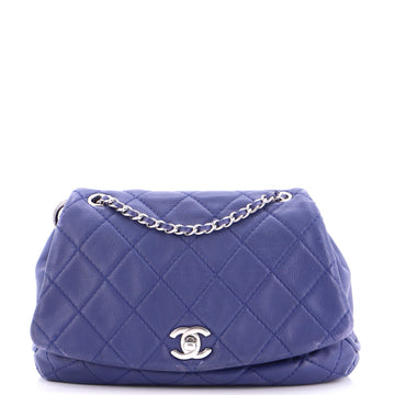 CC Curvy Flap Bag Quilted Calfskin Medium