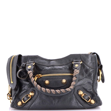 City Giant Studs Bag Leather Mini