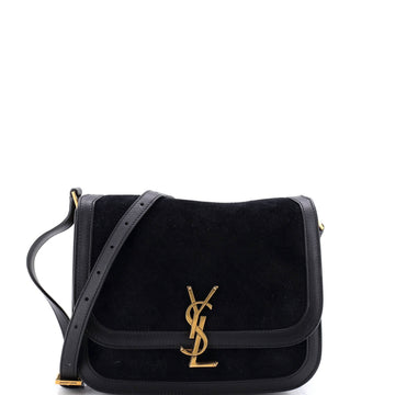 Solferino Bag Suede Medium