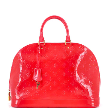Alma Handbag Monogram Vernis GM