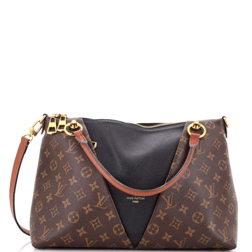 V Tote Monogram Canvas and Leather MM