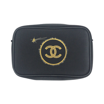 Top Quality Chanel Leather/canvas Coco Mark Pouch