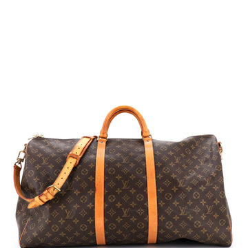 Keepall Bandouliere Bag Monogram Canvas 60
